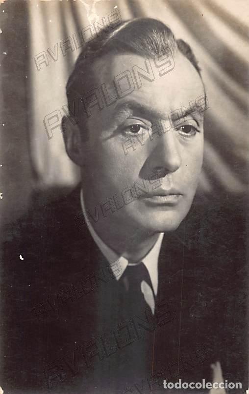 Kino: Postal del actor Franc&eacute;s Charles Boyer (1899-1978) - Sin Circular