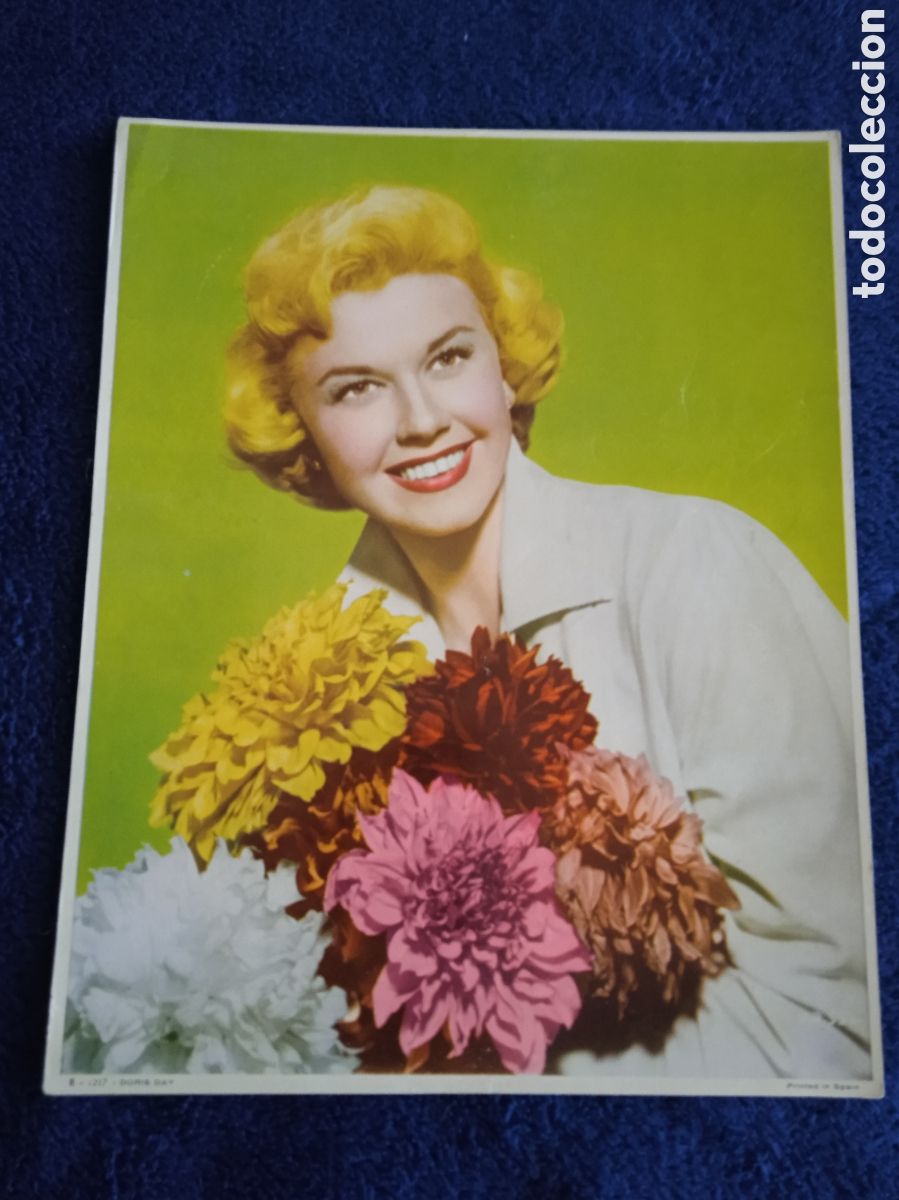 Cine: CROMOLITOGRAF&Iacute;A -DORIS DAY -TAMA&Ntilde;O 25X20