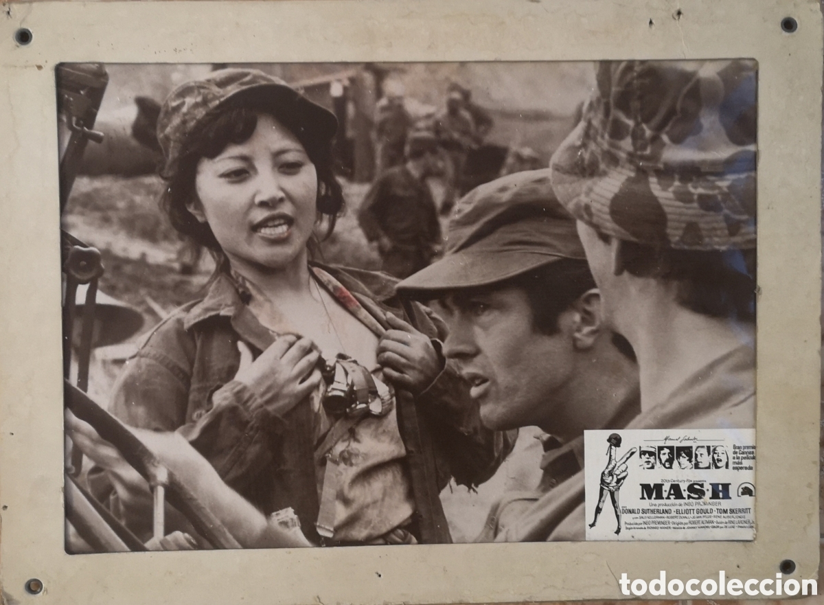 Cine: M.A.S.H - FOTOCROMO DE CARTON