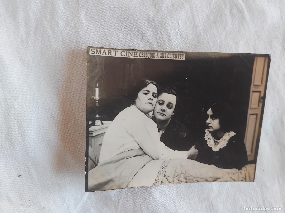 Cine: FOTOCROMO DE CINE MUDO. SMART CINE OBSEQUIO A SUS CLIENTES.