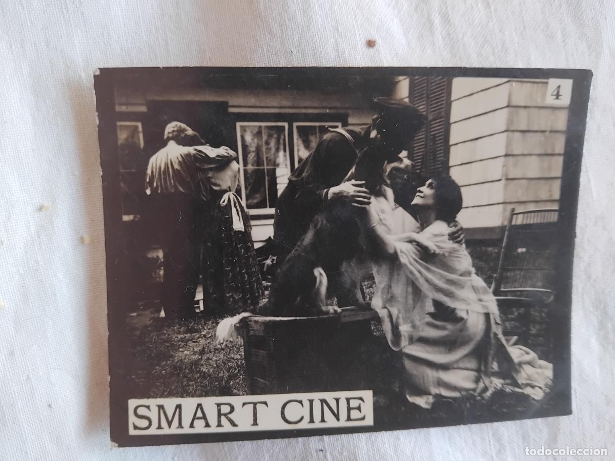 Cinema: FOTOCROMO DE CINE MUDO. SMART CINE. PUBLICIDAD GRANDES ALMACENES PEDRO COMALAT