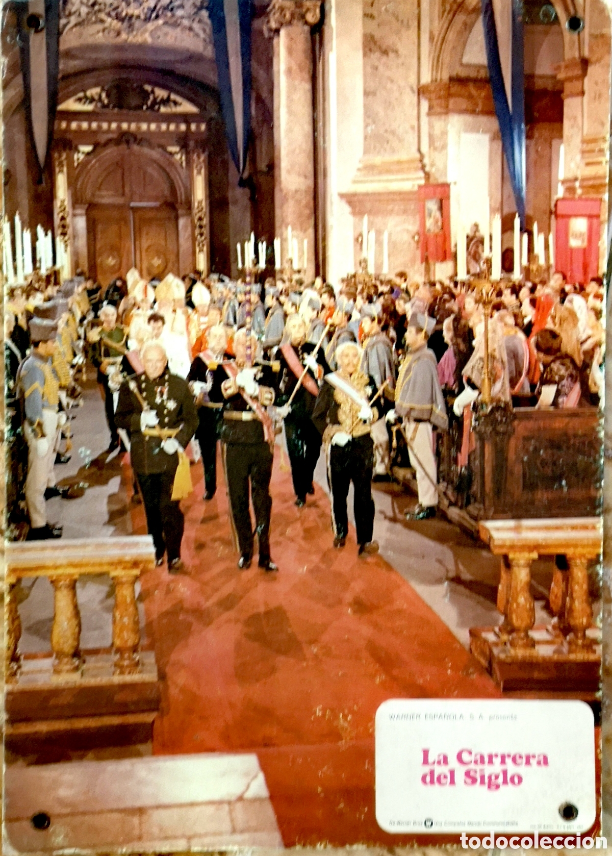 Cinema: LA CARRERA DEL SIGLO - FOTOCROMO DE CARTON