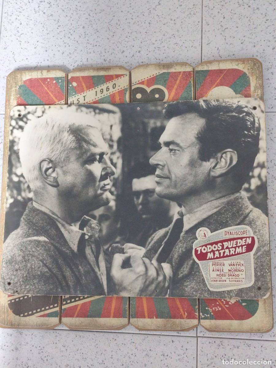 Cine: Fotocromo Cart&oacute;n Todos pueden matarme 3