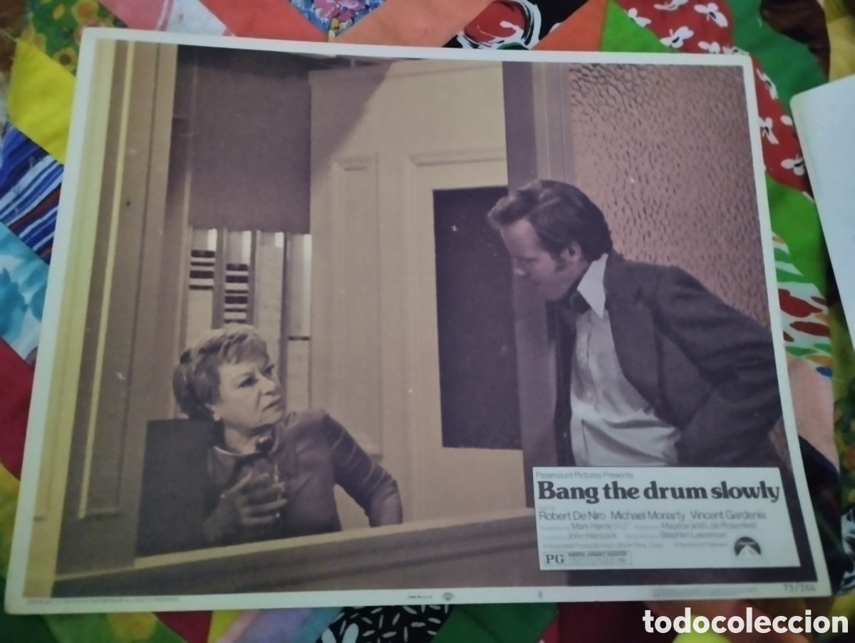 Cine: LOBBY CARD AMERICANO - MUERTE DE UN JUGADOR 1973