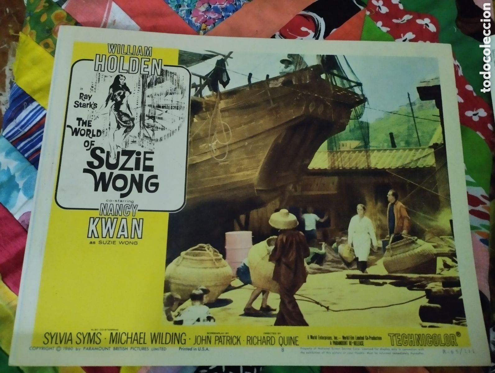 Cine: LOBBY CARD AMERICANO - EL MUNDO DE SUZIE WONG 1961