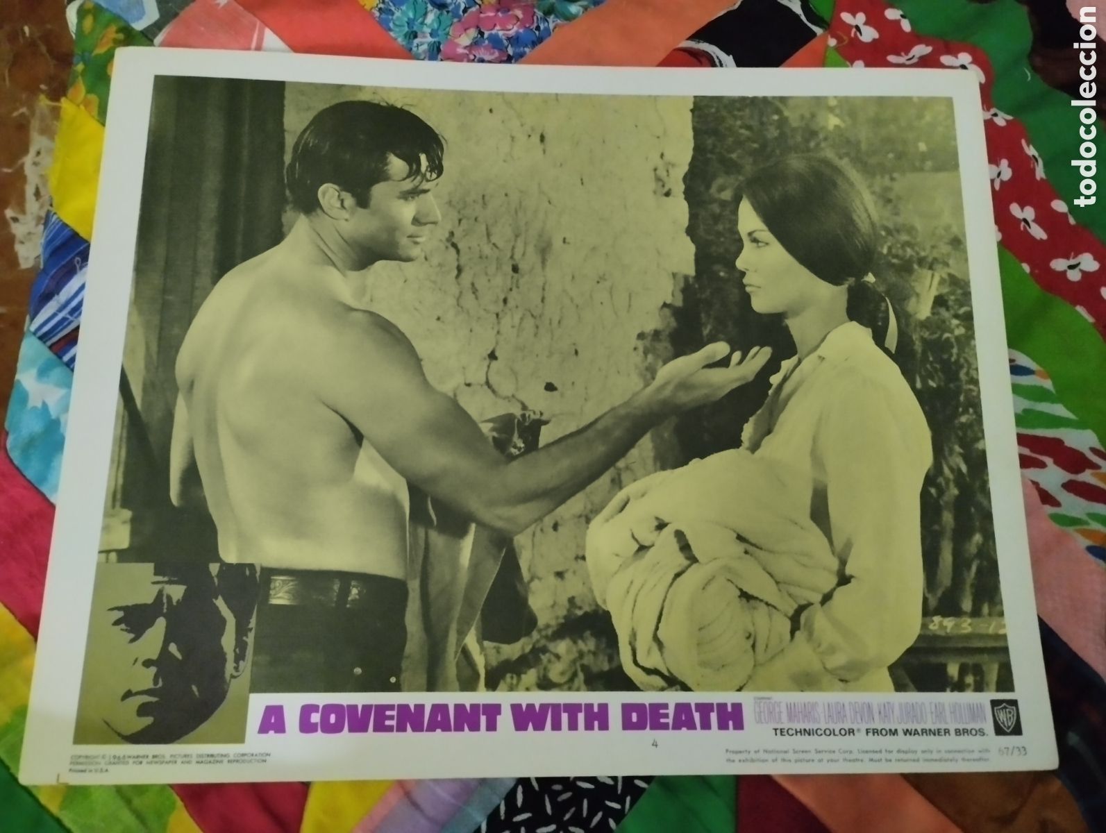 Cine: LOBBY CARD AMERICANO - UN PACTO CON LA MUERTE 1967