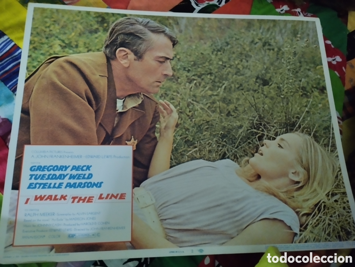 Cinema: LOBBY CARD AMERICANO - YO VIGILO EL CAMINO 1970