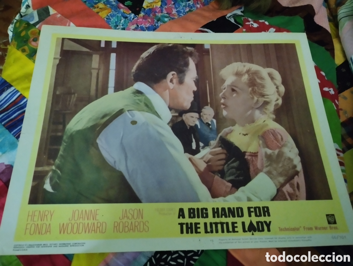 Cine: LOBBY CARD AMERICANO - EL DESTINO TAMBI&Eacute;N JUEGA 1966