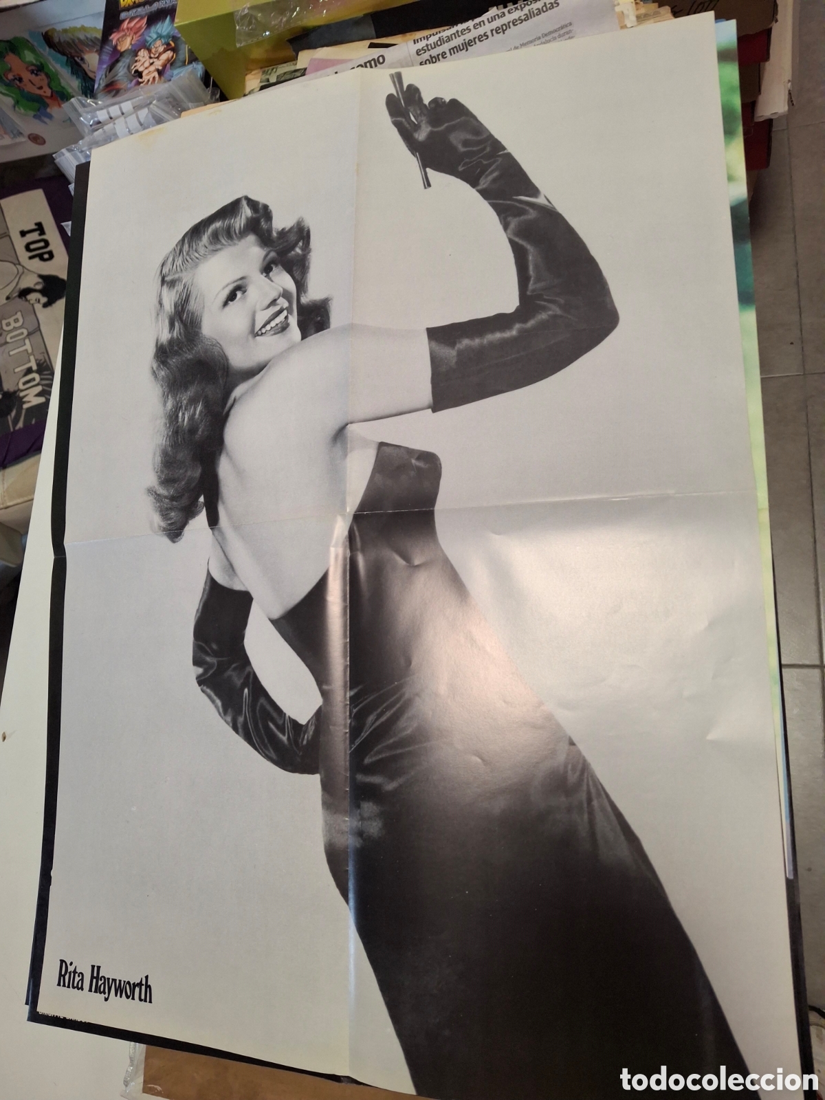 Cine: poster calendario rita hayworth gilda clark gable lo que el viento se llevo