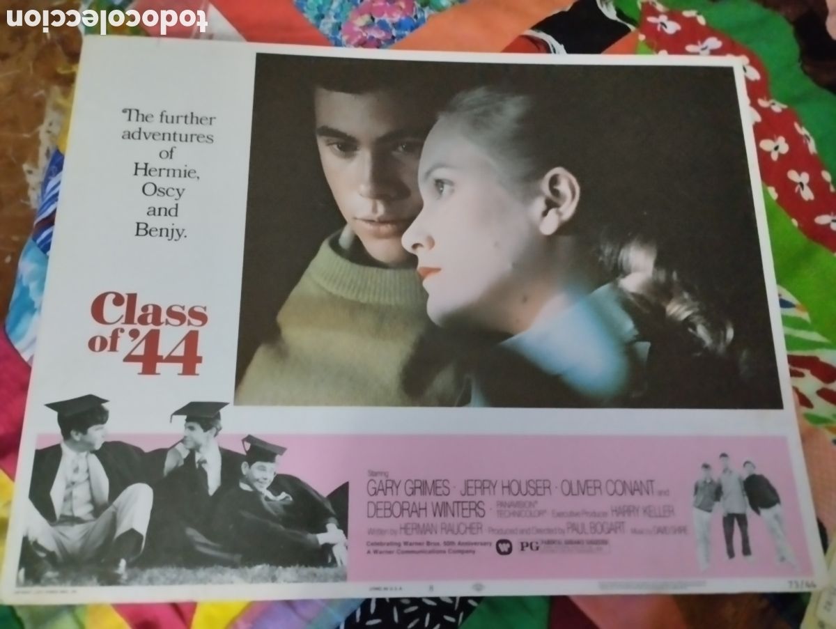 Cine: LOBBY CARD AMERICANO - CURSO DEL 44 1973