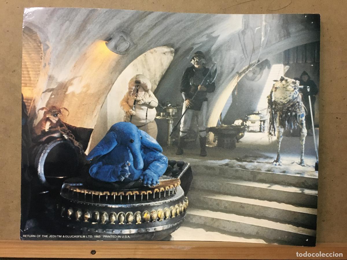 Cine: AET60 EL RETORNO DEL JEDI STAR WARS BILLY DEE WILLIAMS LOBBY CARD ORIGINAL AMERICANO