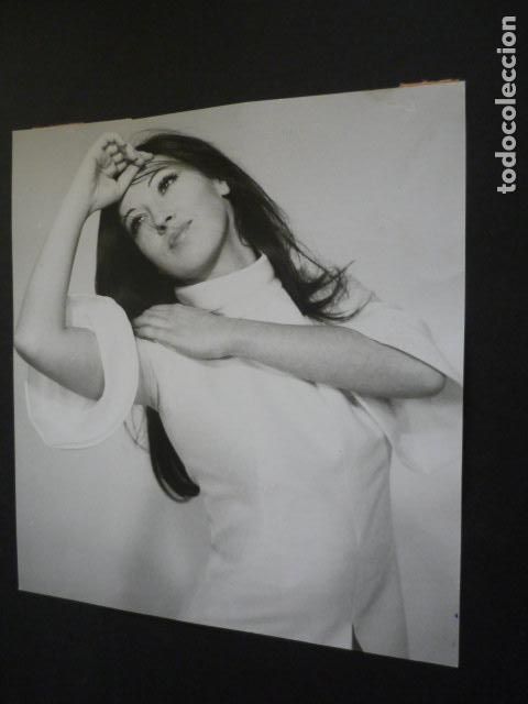 Kino: CLARA SU&Ntilde;ER ACTRIZ ANTIGUA FOTOGRAFIA 18 X 18 CM