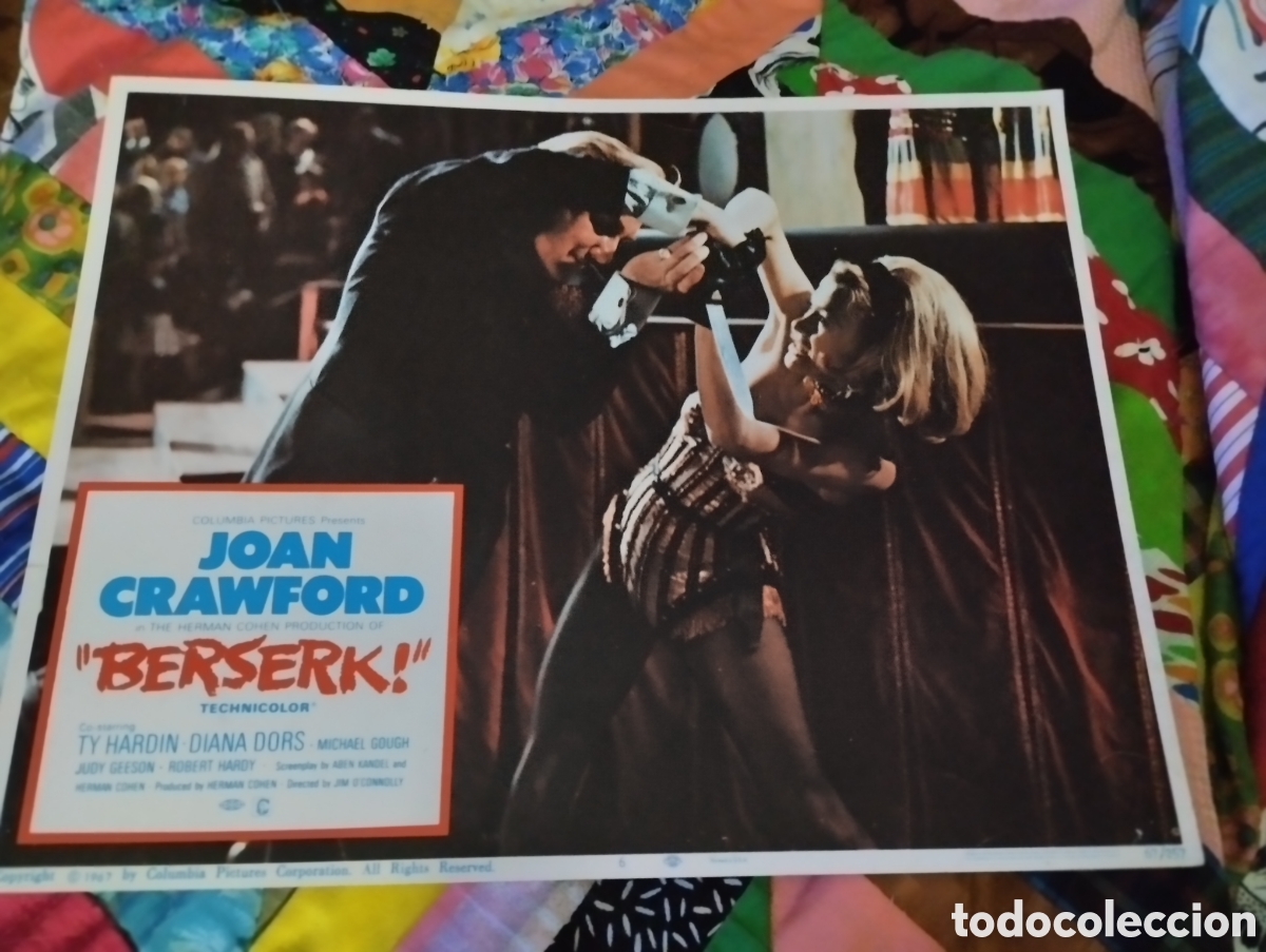 Cine: LOBBY CARD AMERICANO - EL CIRCO DEL CRIMEN 1967