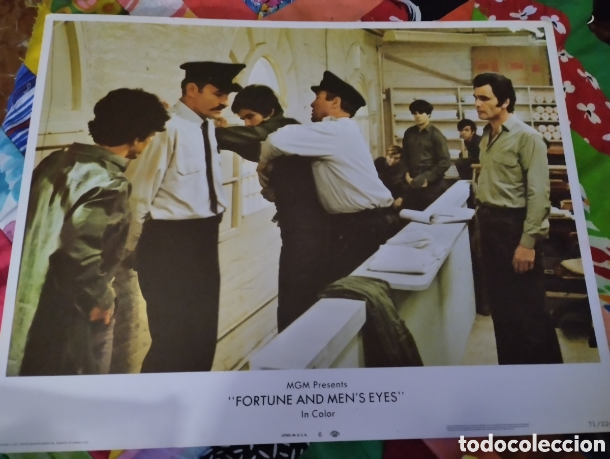 Cine: LOBBY CARD AMERICANO - LOS OJOS DE LA CARCEL 1971