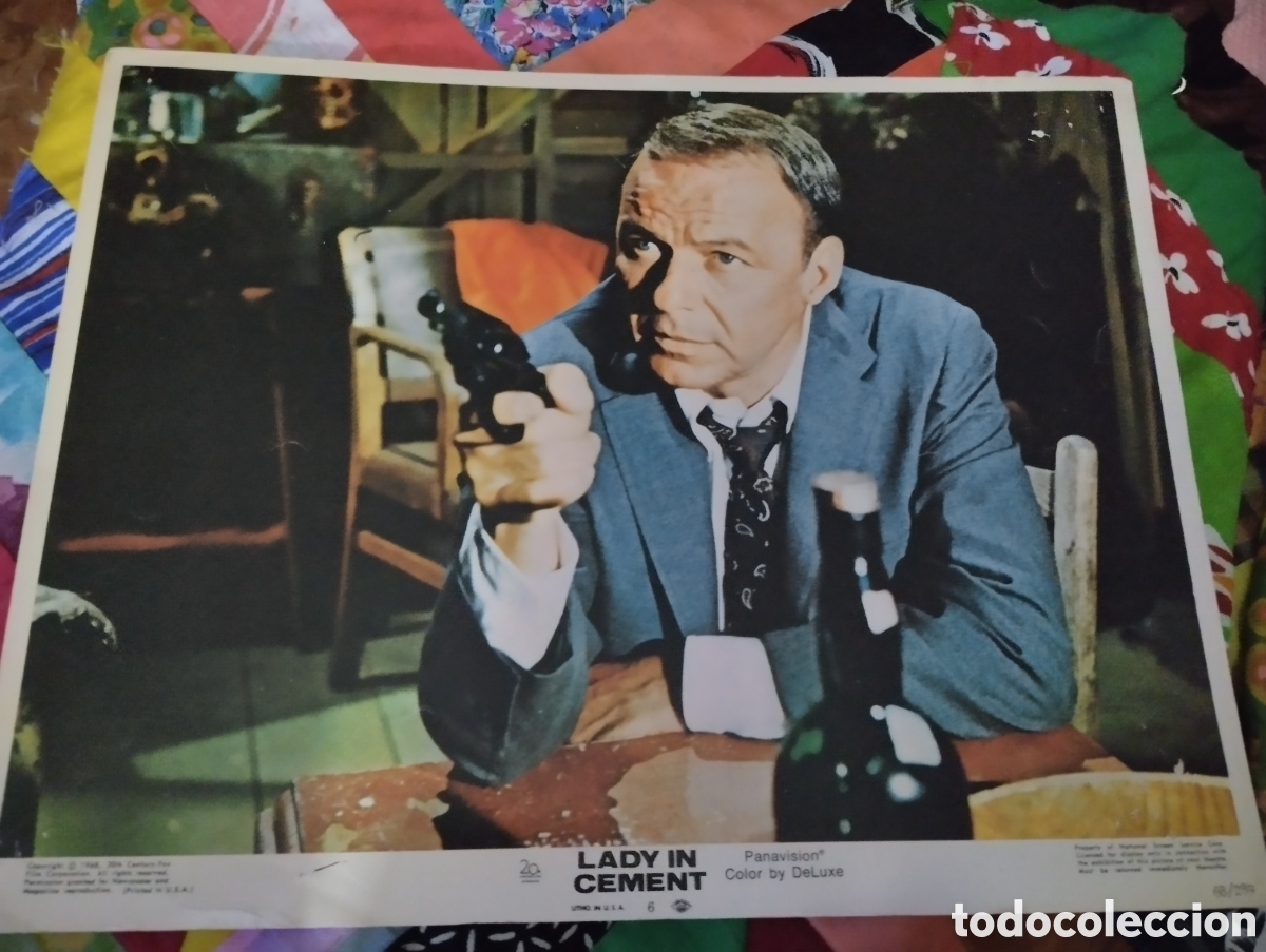 Cine: LOBBY CARD AMERICANO - LA MUJER DE CEMENTO 1968