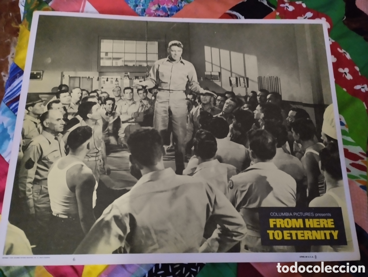 Cine: LOBBY CARD AMERICANO - DE AQUI A LA ETERNIDAD 2953