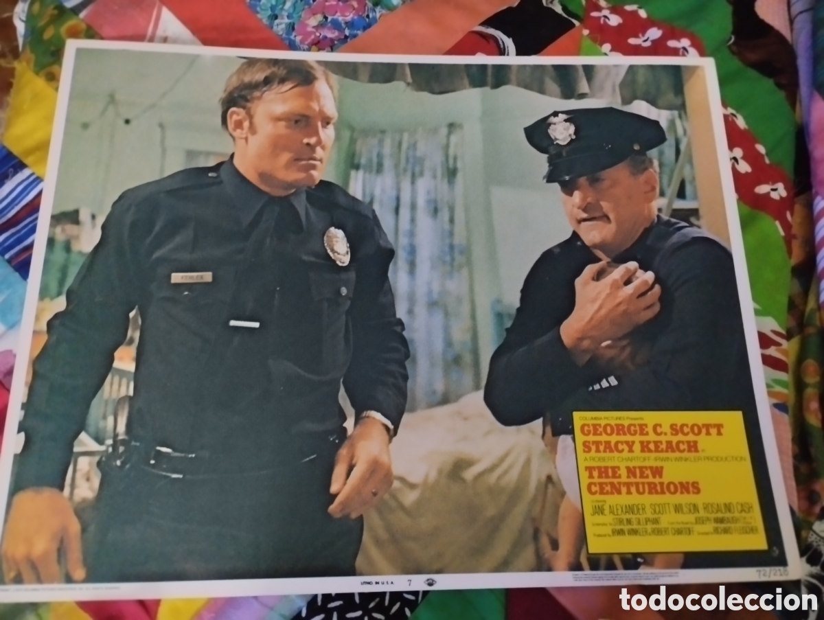 Cine: LOBBY CARD AMERICANO - LOS NUEVOS CENTURIONES 1972
