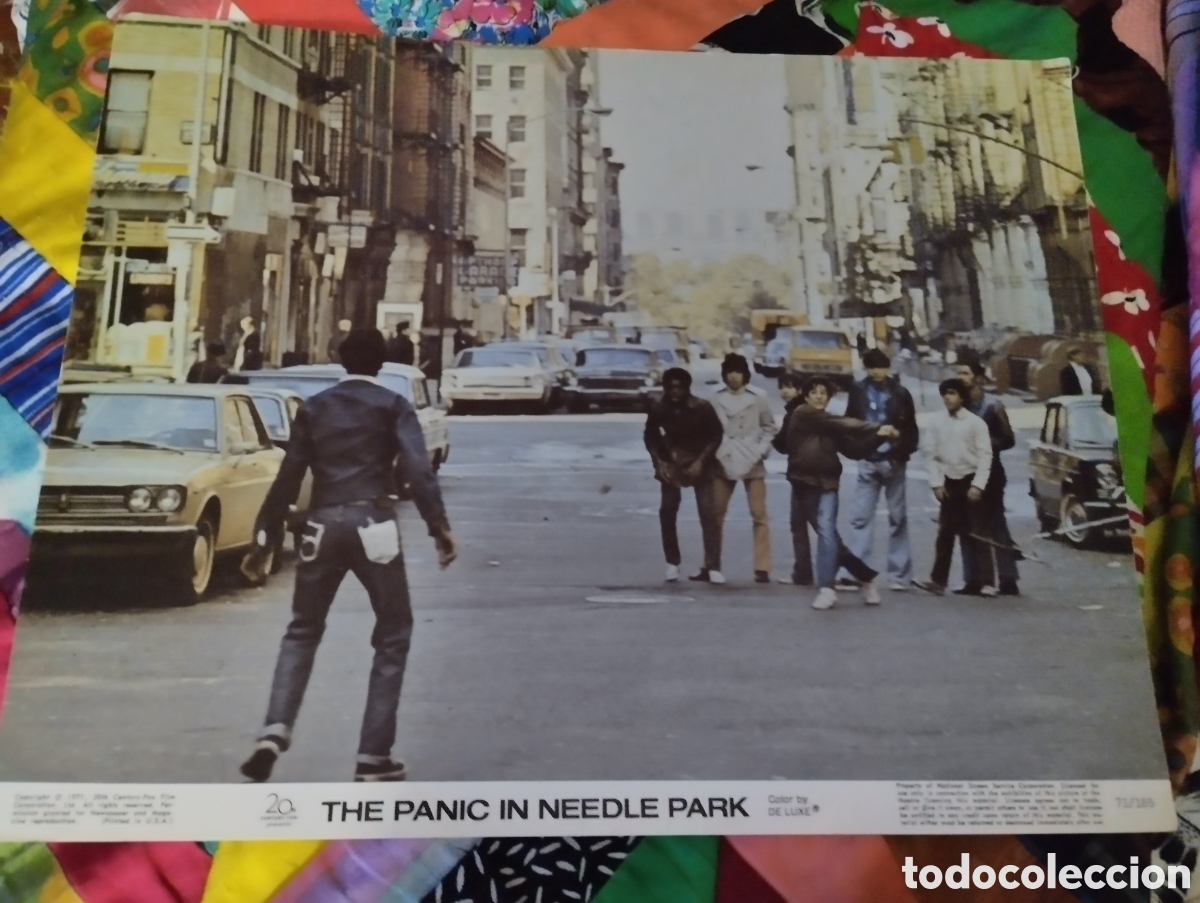 Cine: LOBBY CARD AMERICANO - PANICO EN NEEDLE PARK 1973