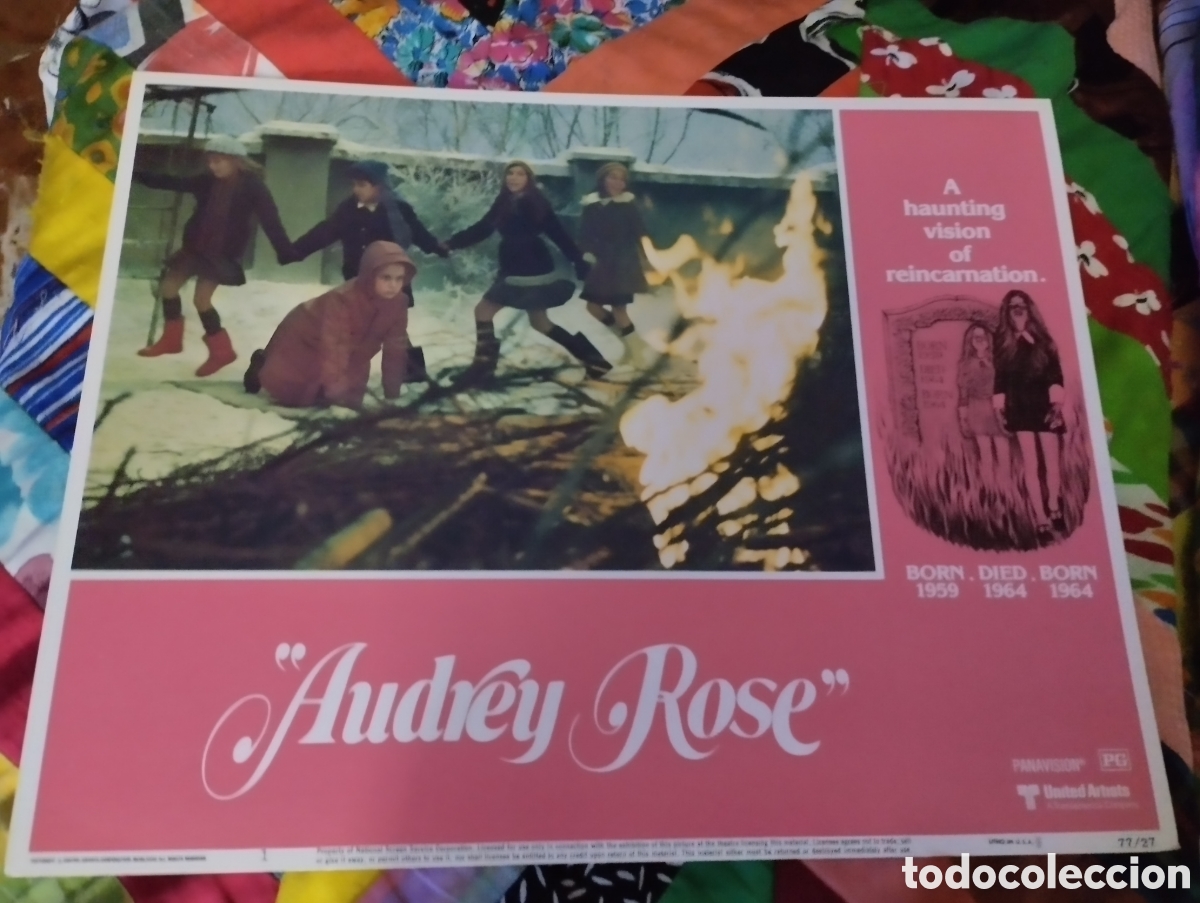 Cine: LOBBY CARD AMERICANO - AUDREY ROSE 1977