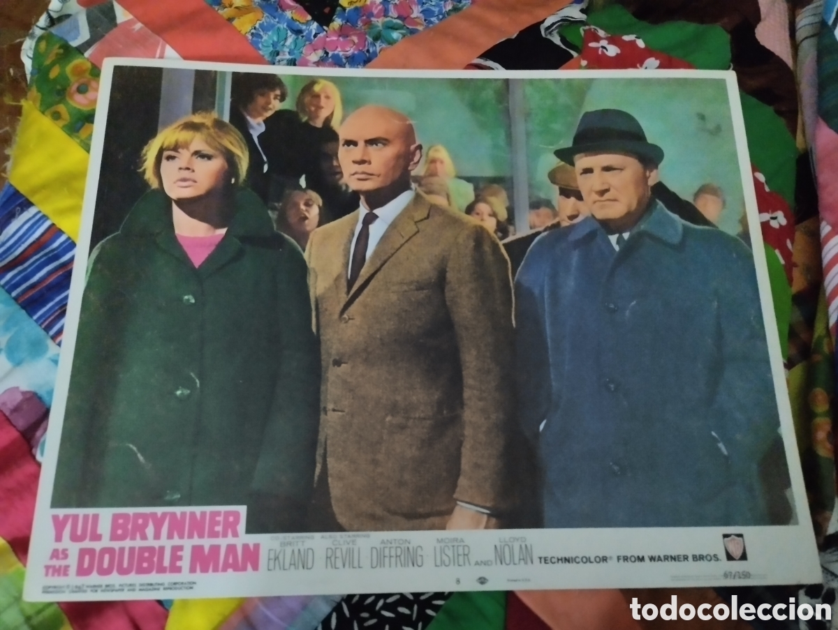 Cine: LOBBY CARD AMERICANO - MI DOBLE EN LOS ALPES 1967