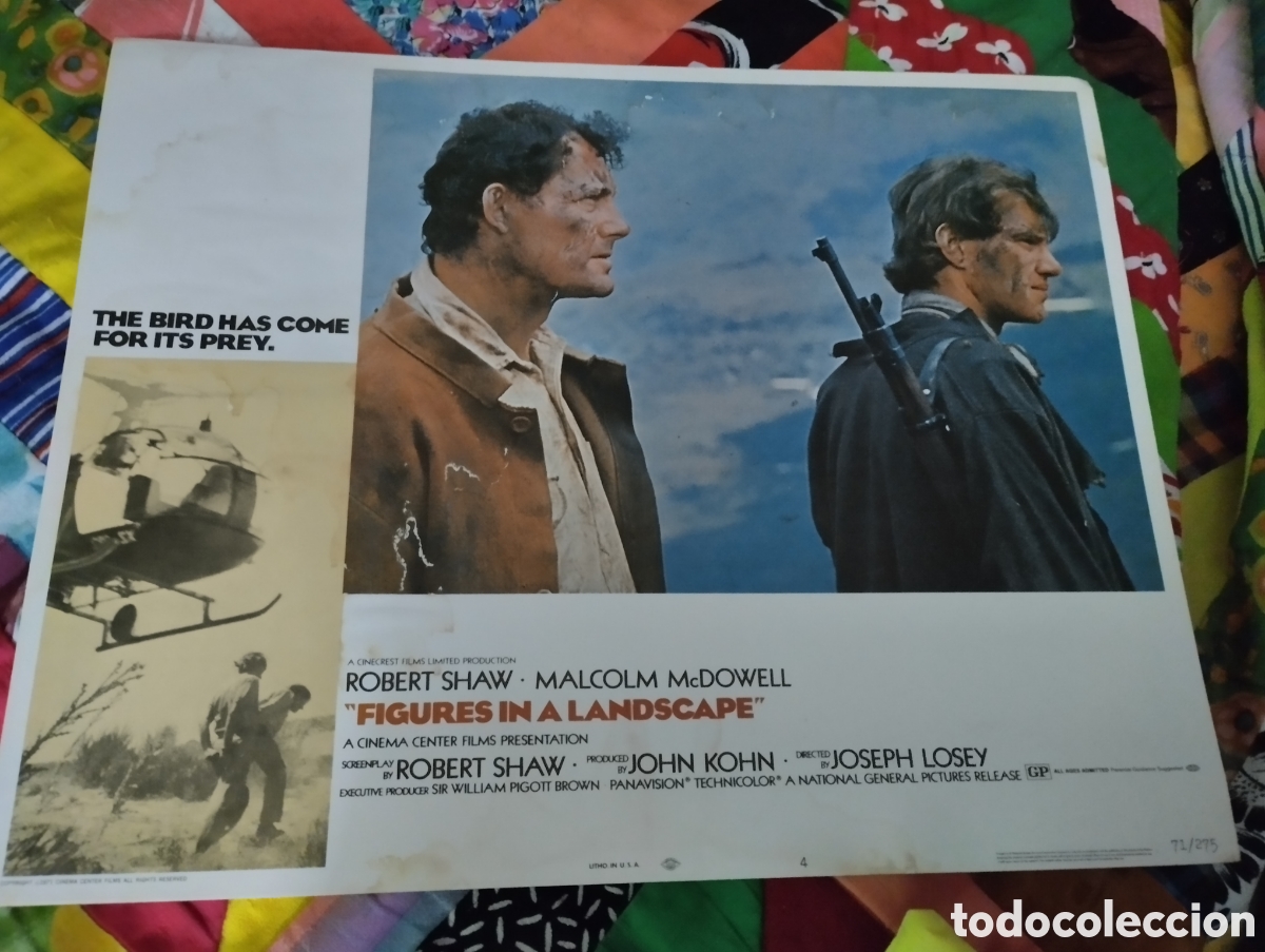 Cine: LOBBY CARD AMERICANO - CAZA HUMANA 1970