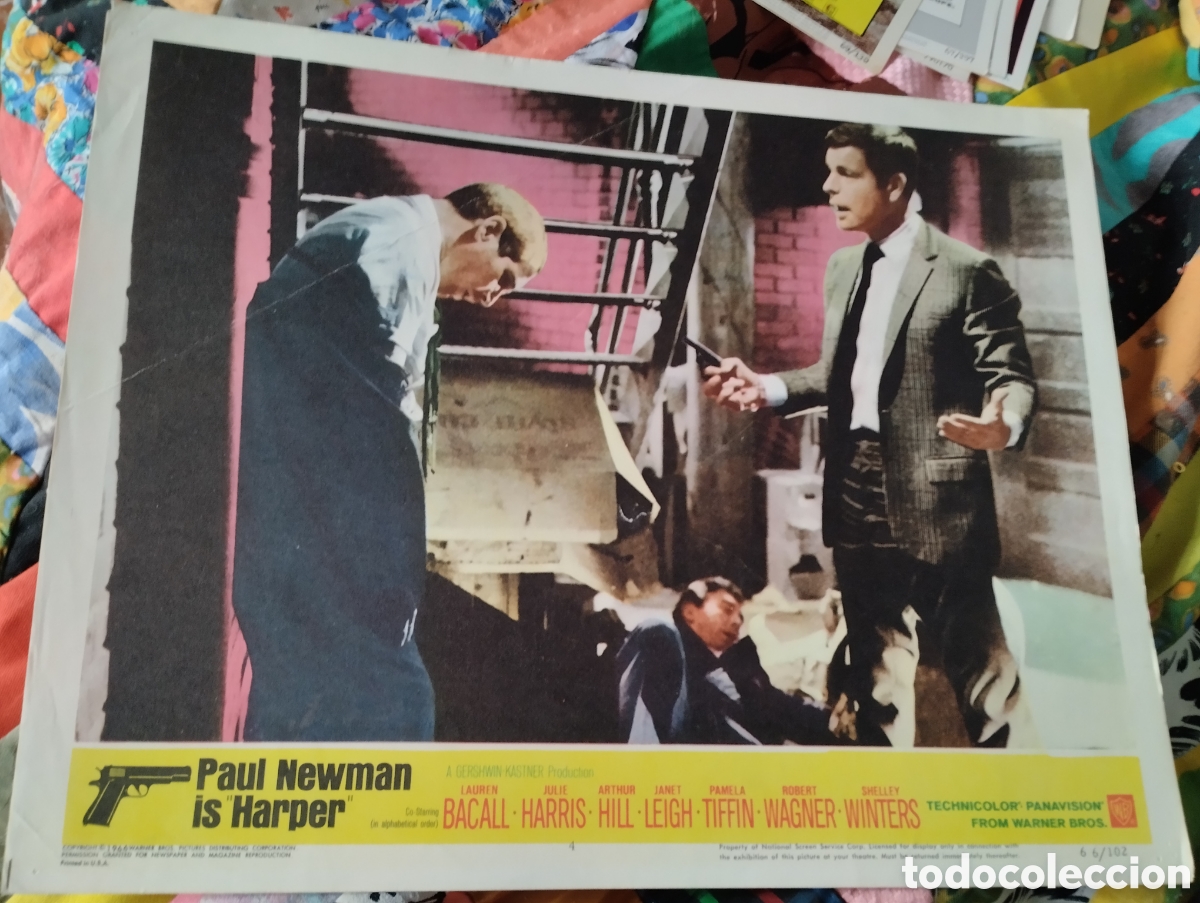 Cine: LOBBY CARD AMERICANO - HARPER 1966