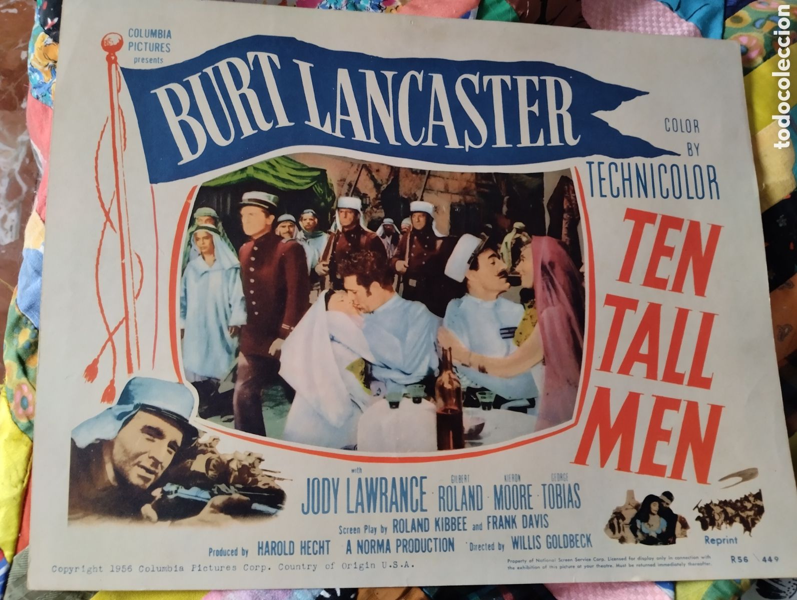Cine: LOBBY CARD AMERICANO - DIAS VALIENTES 1951