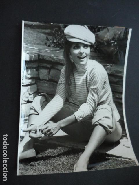 Cinema: SHARON TATE ACTRIZ ANTIGUA FOTOGRAFIA 18 X 24 CM