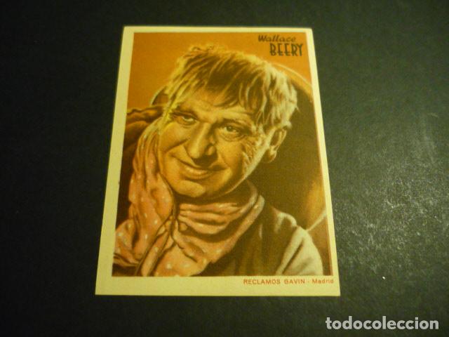 Cine: WALLACE BEERY ACTOR CROMO PUBLICIDAD MANUFACTURA DE ESPECIAS LA MEZQUITA DE CORDOBA EN GRANADA