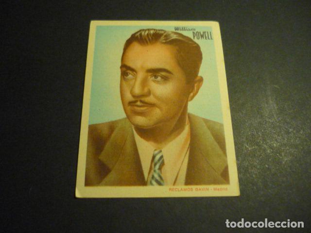 Kino: WILLIAM POWELL ACTOR CROMO PUBLICIDAD MANUFACTURA DE ESPECIAS LA MEZQUITA DE CORDOBA EN GRANADA