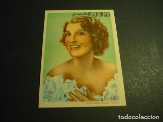 Kino: JEANNETE MACDONALD ACTRIZ CROMO PUBLICIDAD MANUFACTURA DE ESPECIAS LA MEZQUITA DE CORDOBA EN GRANADA