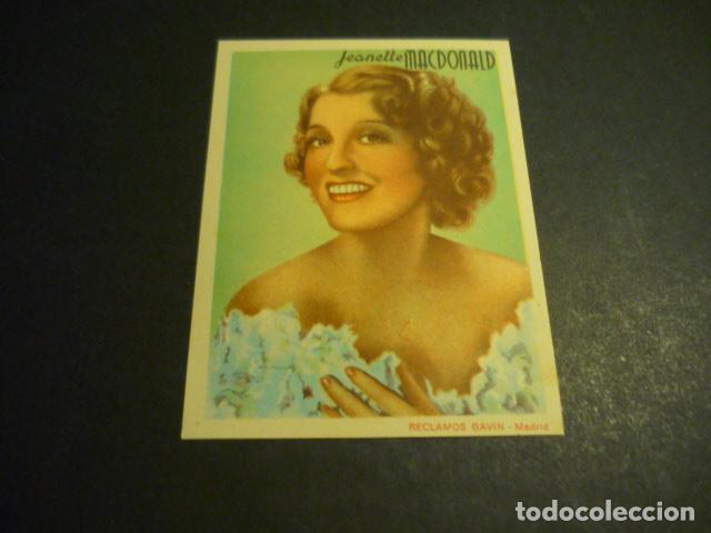 Cin&eacute;ma: JEANNETE MACDONALD ACTRIZ CROMO PUBLICIDAD MANUFACTURA DE ESPECIAS LA MEZQUITA DE CORDOBA EN GRANADA