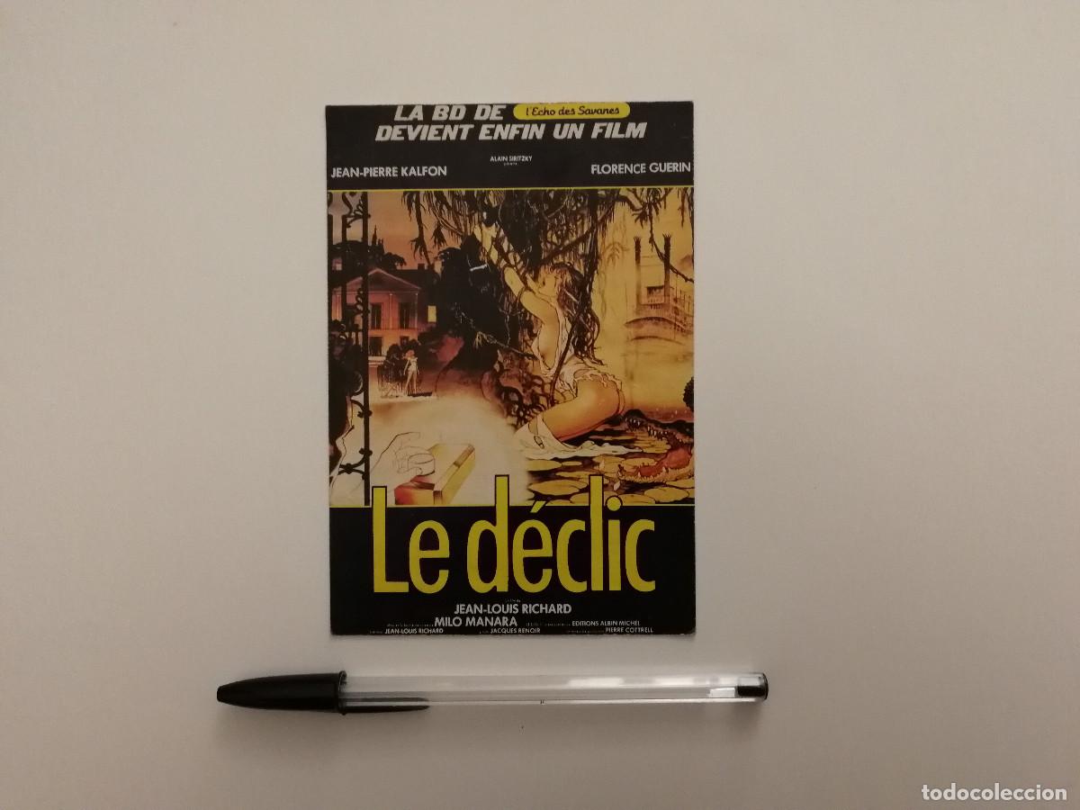 Cine: TARJETA ACARTONADA -10*15- El Clic - CIENCIA FICCION - Florence Gu&eacute;rin - LE DECLIC