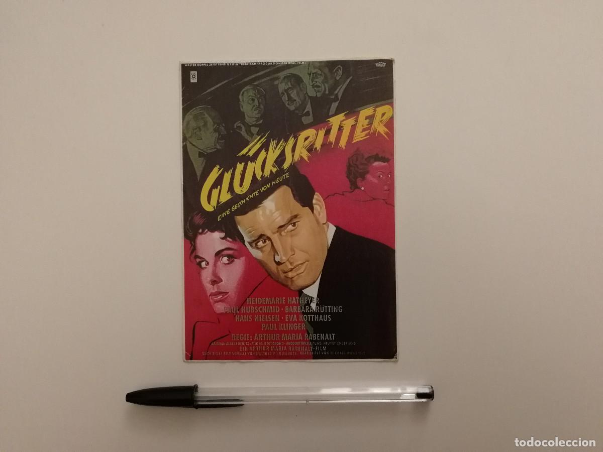 Cine: IMPRESO PAPEL -10*15- Gl&uuml;cksritter - Paul Hubschmid - Arthur Maria Rabenalt