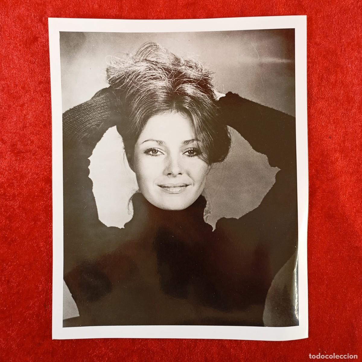 Cine: ANTIGUA FOTOGRAFIA - RETRATO JENNIFER O'NEILL - ACTRIZ ESTADOUNIDENSE - A&Ntilde;OS 60 - 255 X 205 MM / 247