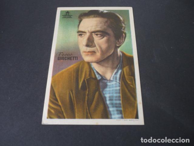 Cinema: FOSCO GIACHETTI ACTOR CON PUBLICIDAD DE RADIO ELCHE ALICANTE