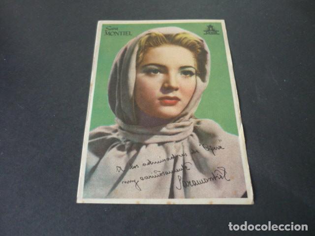 Cinema: SARA MONTIEL ACTRIZ CON PUBLICIDAD DE RADIO ELCHE ALICANTE