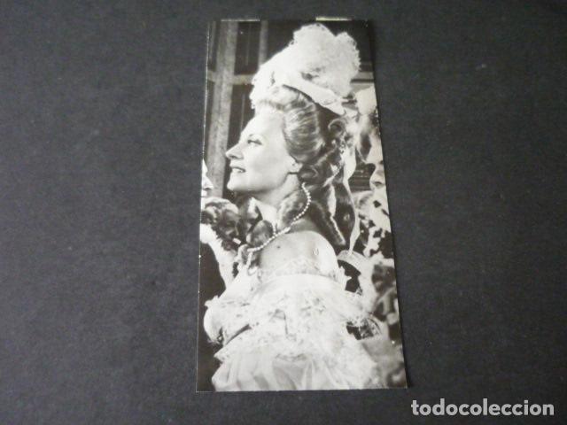 Cinema: MICHELE MORGAN COMO MARIA ANTONIETA ACTRIZ ANTIGUA FOTOGRAFIA 19 X 8 CM