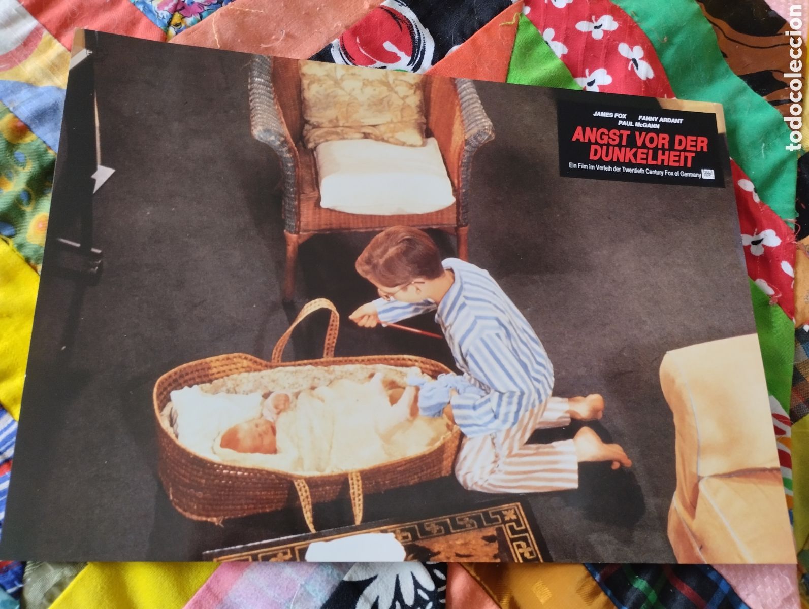 Cine: 8 LOBBY CARDS DE ALEMANIA 20 X 25 - SOLO EN LA OSCURIDAD 1991