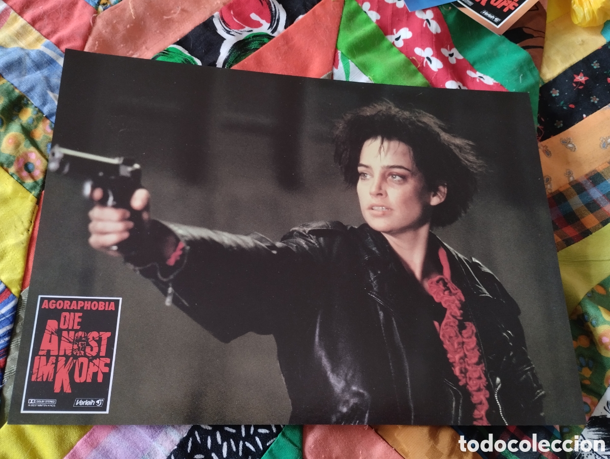 Cine: 12 LOBBY CARDS EN ALEMAN 20 X 25 - AGORAPHOBIA 1995
