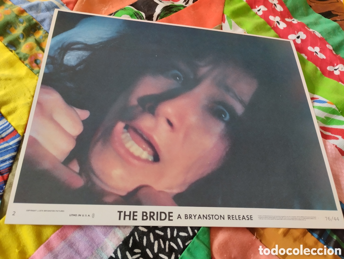 Cine: 8 LOBBY CARDS AMERICANOS 25 X 20 - THE BRIDE 1974