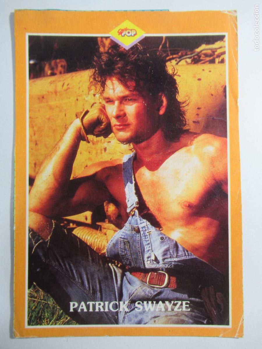 Cine: Patrick Swayze - Dirty Dancing - Ficha Biograf&iacute;as n&ordm; 22 - Revista Super Pop