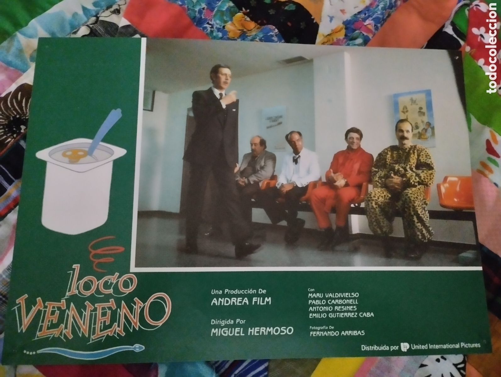 Cine: 12 FOTOCROMOS - LOCO VENENO - ANTONIO RESINES
