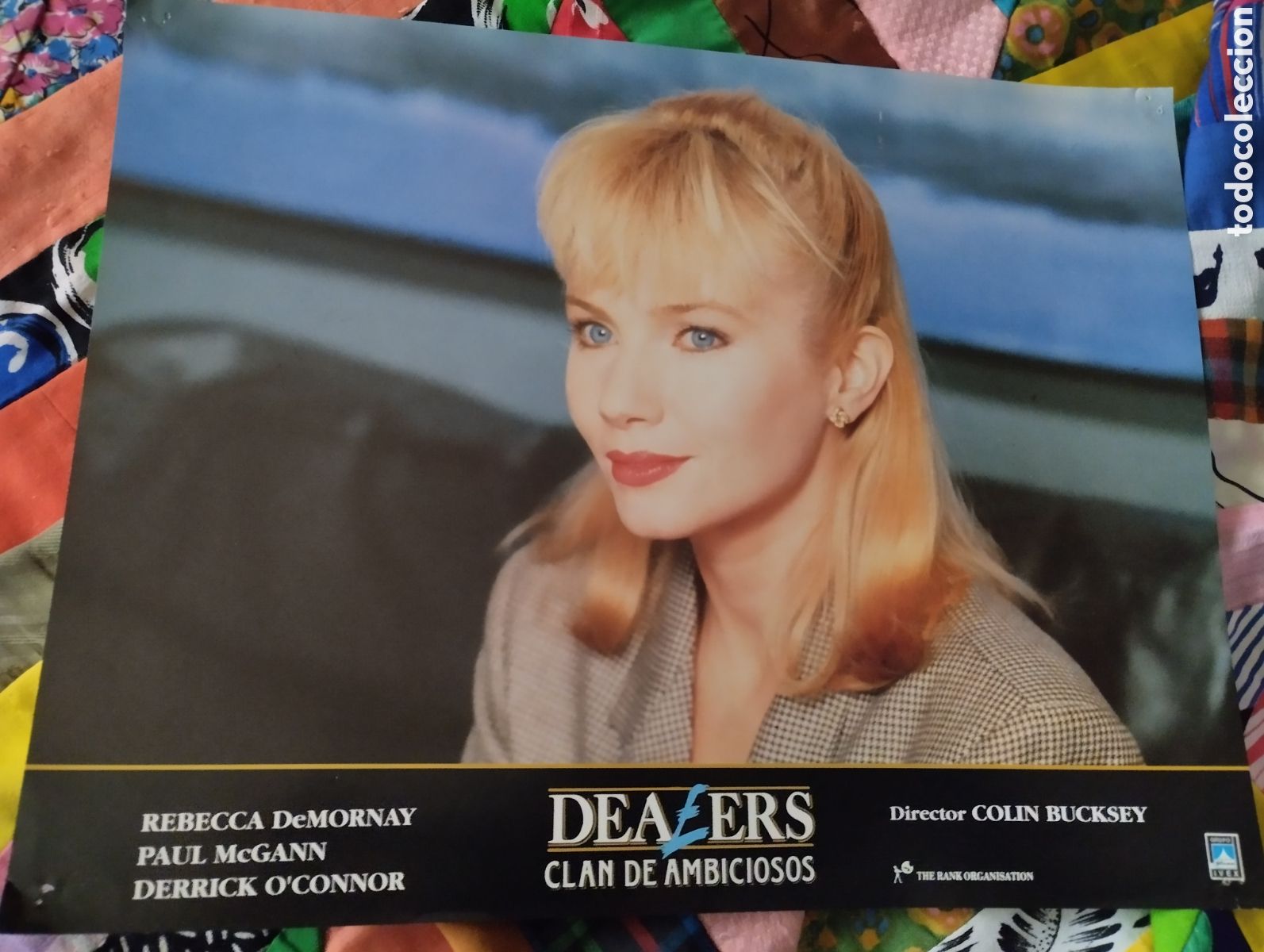 Cine: 6 FOTOCROMOS DE GRAN TAMA&Ntilde;O 36 x 28 - DEALERS CLAN DE AMBICIOSOS