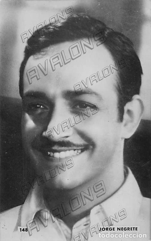 Cine: Postal del actor y cantante Mejicano Jorge Negrete (1911-1953)