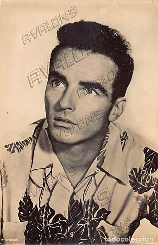 Cine: Postal del actor Norteamericano Montgomery Clift (1920-1966)