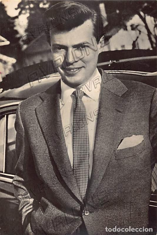Cine: Postal del actor Austriaco Karlheinz B&ouml;hm (1928-2014)