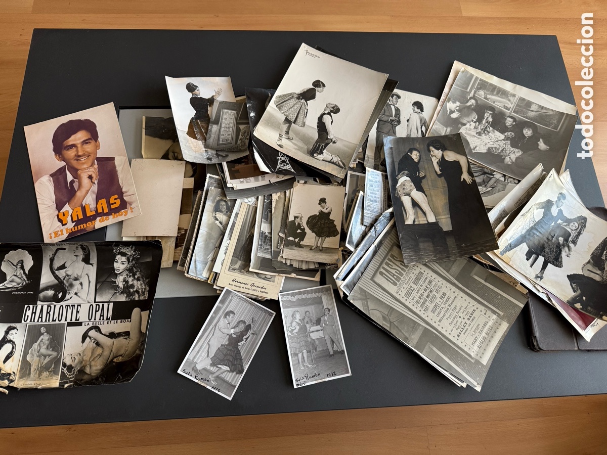 Cine: Lote. 100 FOTOS. ARTISTAS VARIEDADES. a&ntilde;os 50-70