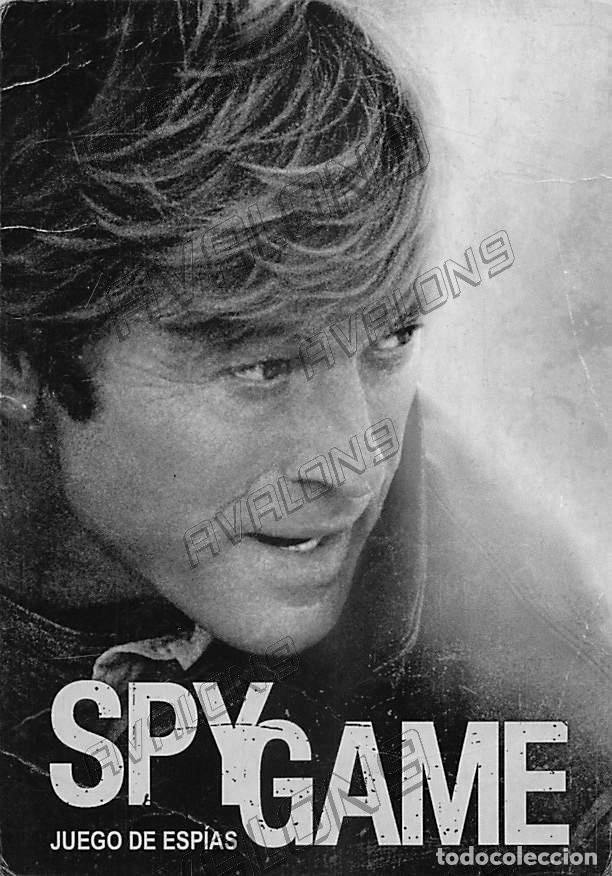 Cine: Postal de la Pel&iacute;cula Spy Game (Juego de Esp&iacute;as) Robert Redford - 2001
