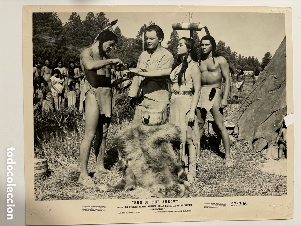 Cine: Foto original de Sara Montiel y Ros steiger yuma